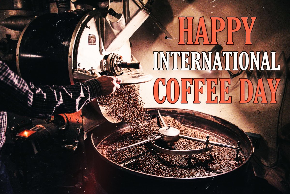 Happy International Coffee Day!
Something to think about while you enjoy your morning cup of joe,  is that it's all thanks to the farmers of the world, growing the Coffea plants, &amp; extracting the coffee beans needed to brew this delicious drink. 

#Coffee #Farmers #America #USA