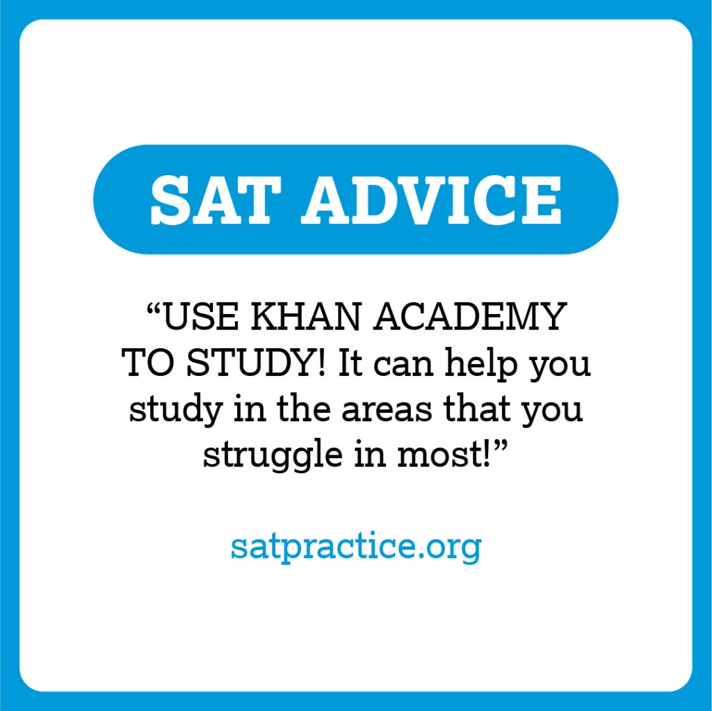 OfficialSAT's tweet photo. Students who have taken the SAT share their advice for doing your best on the test. ✏️ 🏆 https://t.co/iKidXY8Mar