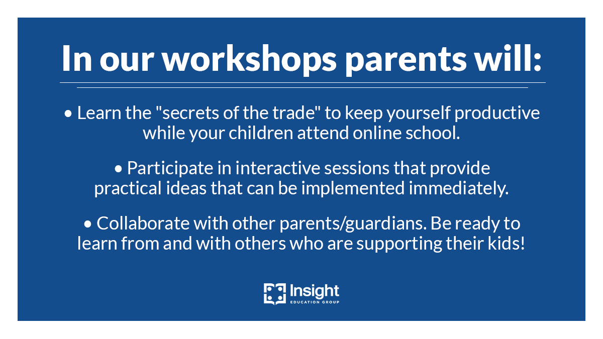 InsightEdGroup's tweet photo. Calling all parents and guardians! Looking for tools and resources as you support your child's learning at home? Check out our Home Learning Coach™ workshops, now with new sessions through October! https://t.co/egRQqLS98r
#HomeLearningCoach #RemoteLearning #Elearning https://t.co/AfpuUUri1Z