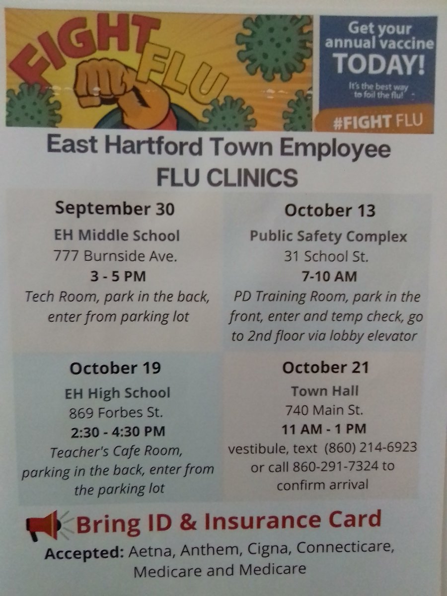 SynergyHSNurse's tweet photo. EH District helping keeping staff healthy! Get your flu shot! https://t.co/Wv9QDnrfNG