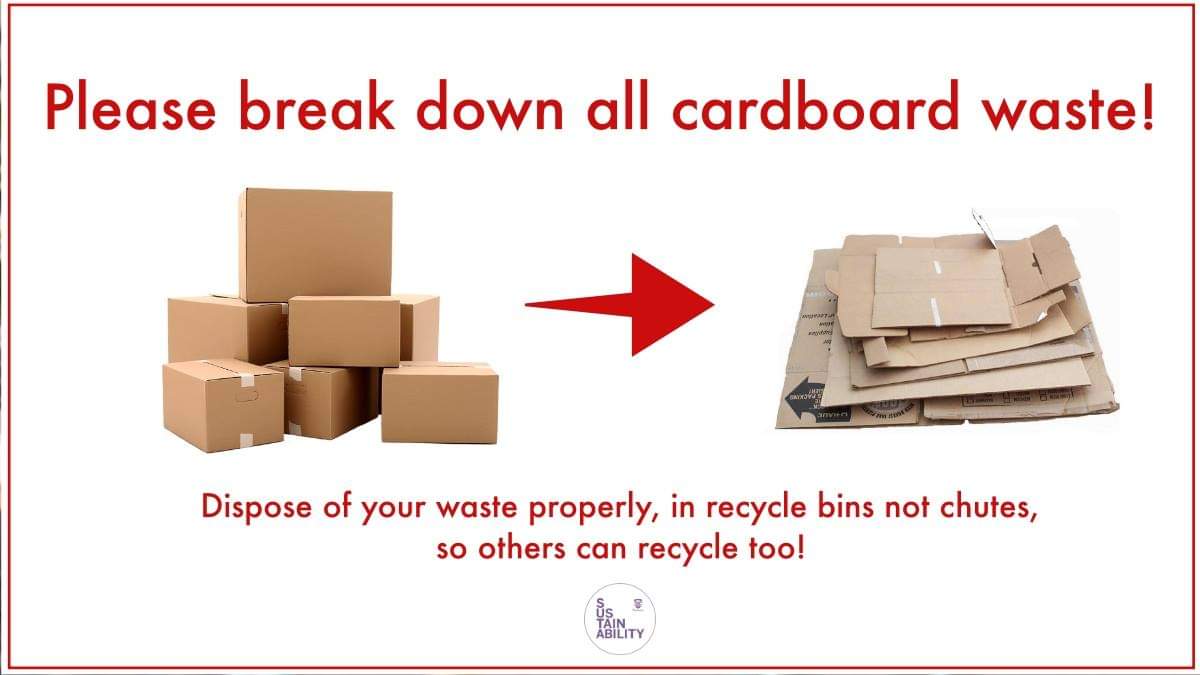 Western Sustainability on X: "Cardboard is one of the most valuable  recyclable materials! Please pitch in and sort it right. Break down all  cardboard and place it in recycling stations appropriately. If