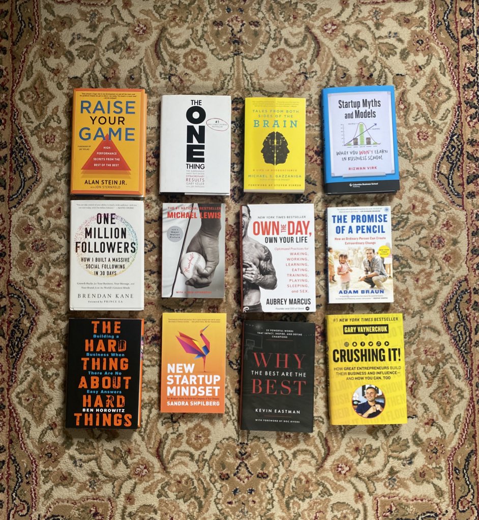 Which book pops at you? 💥

I went with the far shot on this post 📸

#successbooks #knowledgebomb #bookspread #leadersarereaders