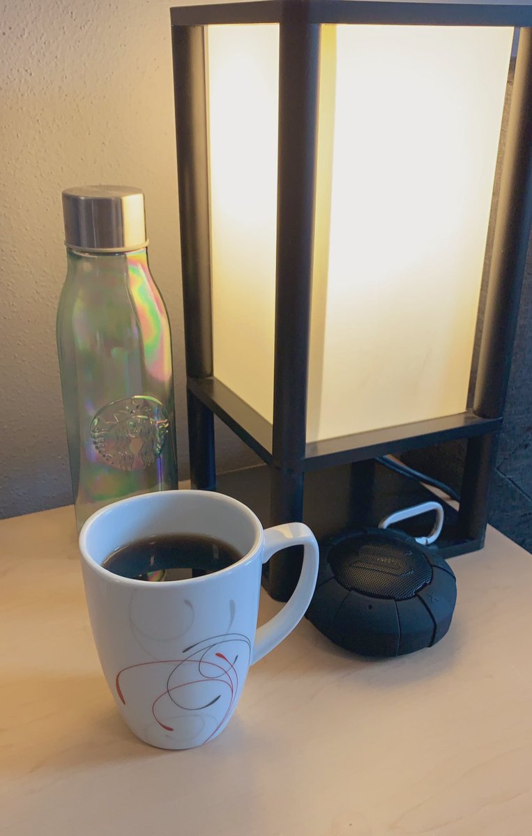 Mornings are for coffee and contemplation...and some music #NationalCoffeeDay