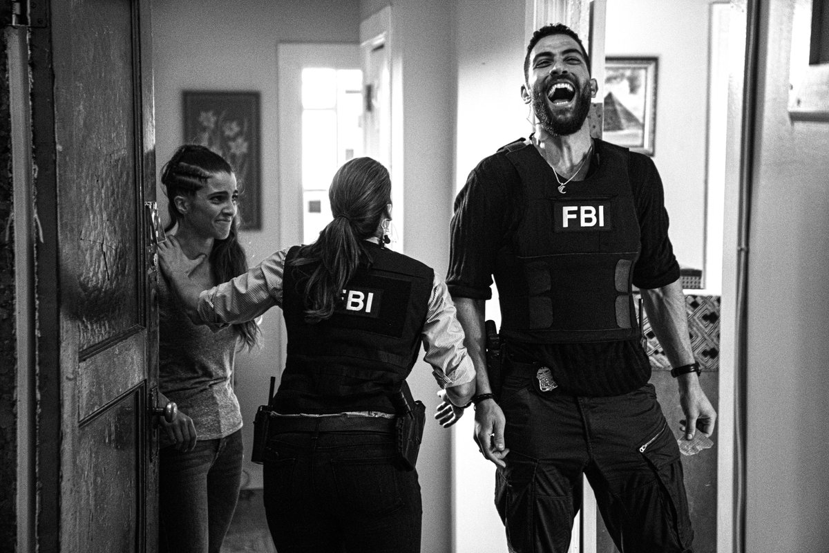 That laugh!  #FBICBS  #FBIFam