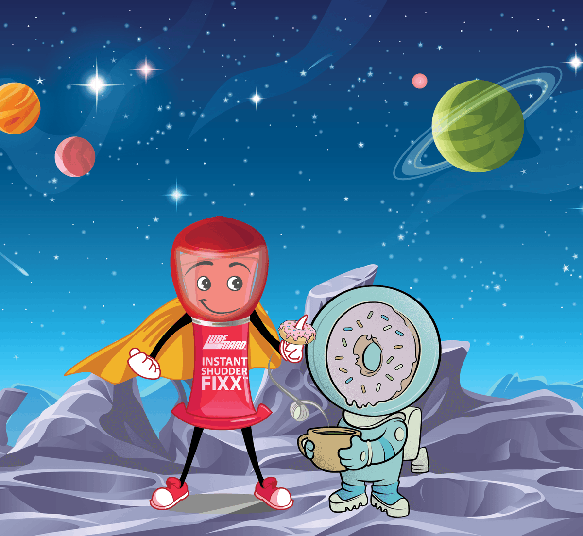 RealShudderman's tweet photo. Out-of-this-world results that keep your rings and planets in smooth rotation, with enough time left over to enjoy a hot cup of joe. [sips coffeee] Ahhhhh, now that's nice #National CoffeeDay #DIY #whammo #LUBEGARD https://t.co/8CwPGuBPGi