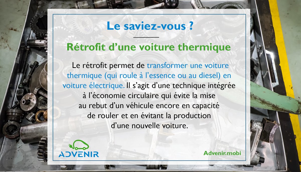 L’arrêté du 13 mars 2020 fixe les conditions permettant de transformer en toute sécurité un modèle thermique en véhicule #électrique à batterie ou à pile à combustible. 

🆕 Retrouvez les nouvelles définitions liées à la mobilité #électrique sur lnkd.in/dAEUJpx