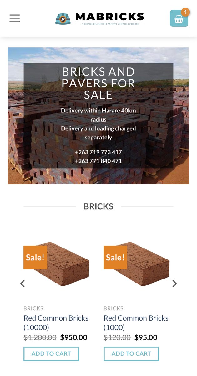 ShirichenaM's tweet photo. Did you know you can buy bricks for your project in Zimbabwe from anywhere in the World 🌍 😁😁😁

Visit: https://t.co/l8o7FrBNjx https://t.co/X7u7GBOi4c