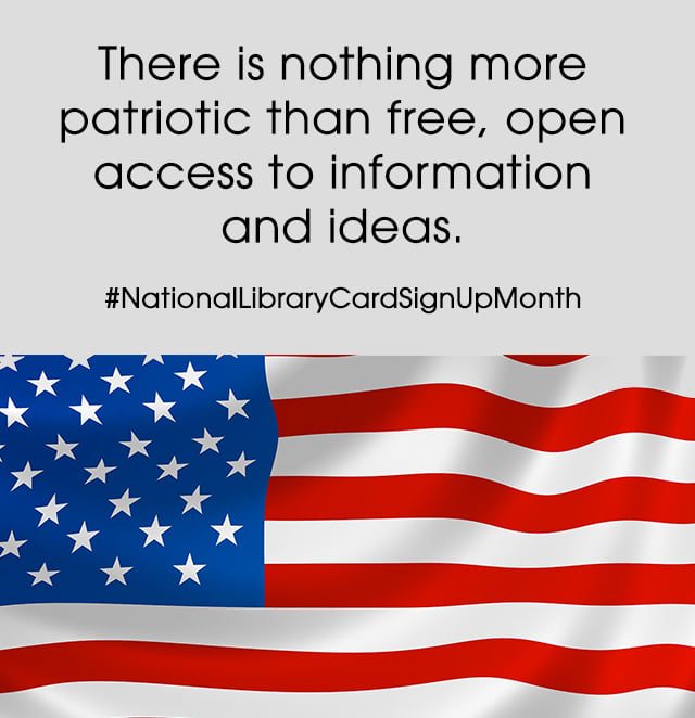 springfieldlib's tweet image. #LibrariesTransform #NationalLibraryCardSignUpMonth