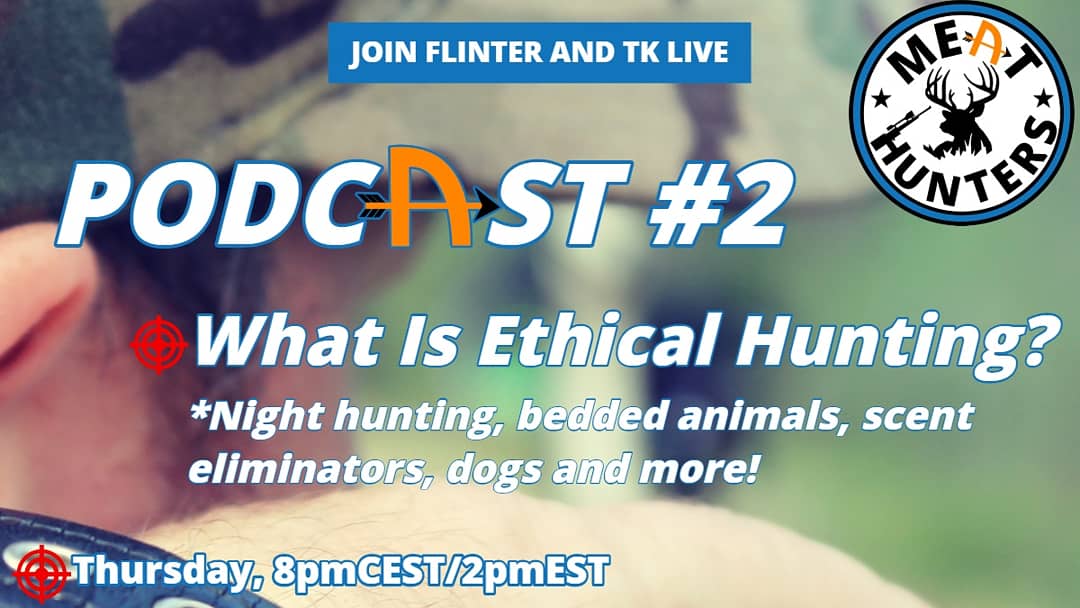 MeatHunters's tweet image. [PODCAST #2] - What is Ethical Hunting?

This week we are openly talking about a topic that is a little more spicy, what exactly is Ethical Hunting? We have a range of things to talk about, from using dogs, to driven hunts, shooting bedded animals and many many more! Link in bio!