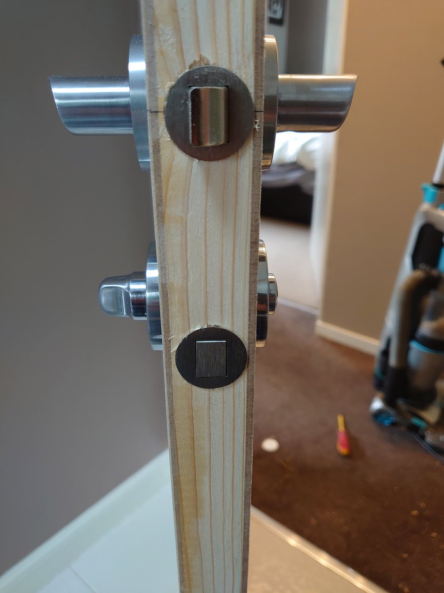 All 7 doors fitted in 3 days. Not bad if I say so myself. I highly recommend <a href="/JigtechPro/">Jigtech</a> for nice, neat and easy to fit handles and latches 👍👍