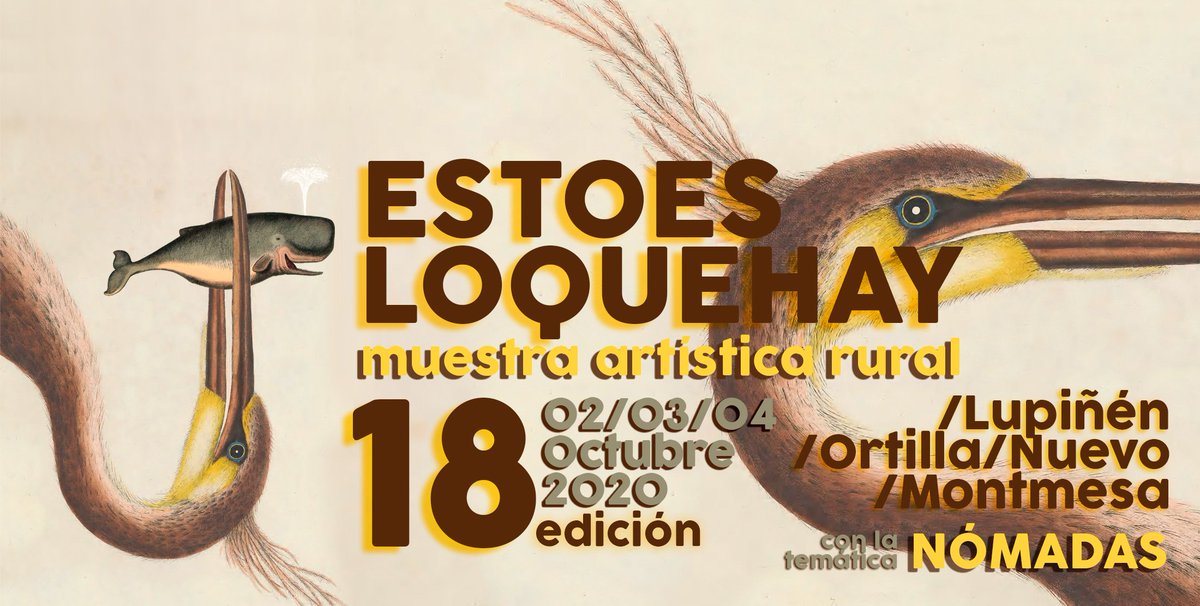 🎵 🎨🎭 #ElTranvíaVerde recala este martes en la Muestra <a href="/EstoesloquehayF/">Estoesloquehay</a> que se celebra –del viernes 2 al domingo 4- en Lupiñén-Ortilla #Huesca, bajo la temática “Nómadas” 🚃 

📻 A las 21,05 en el dial, la app y la web de <a href="/aragonradio/">Aragón Radio</a> play.aragonradio.es y en <a href="/aragoncultura/">Aragón Cultura</a>