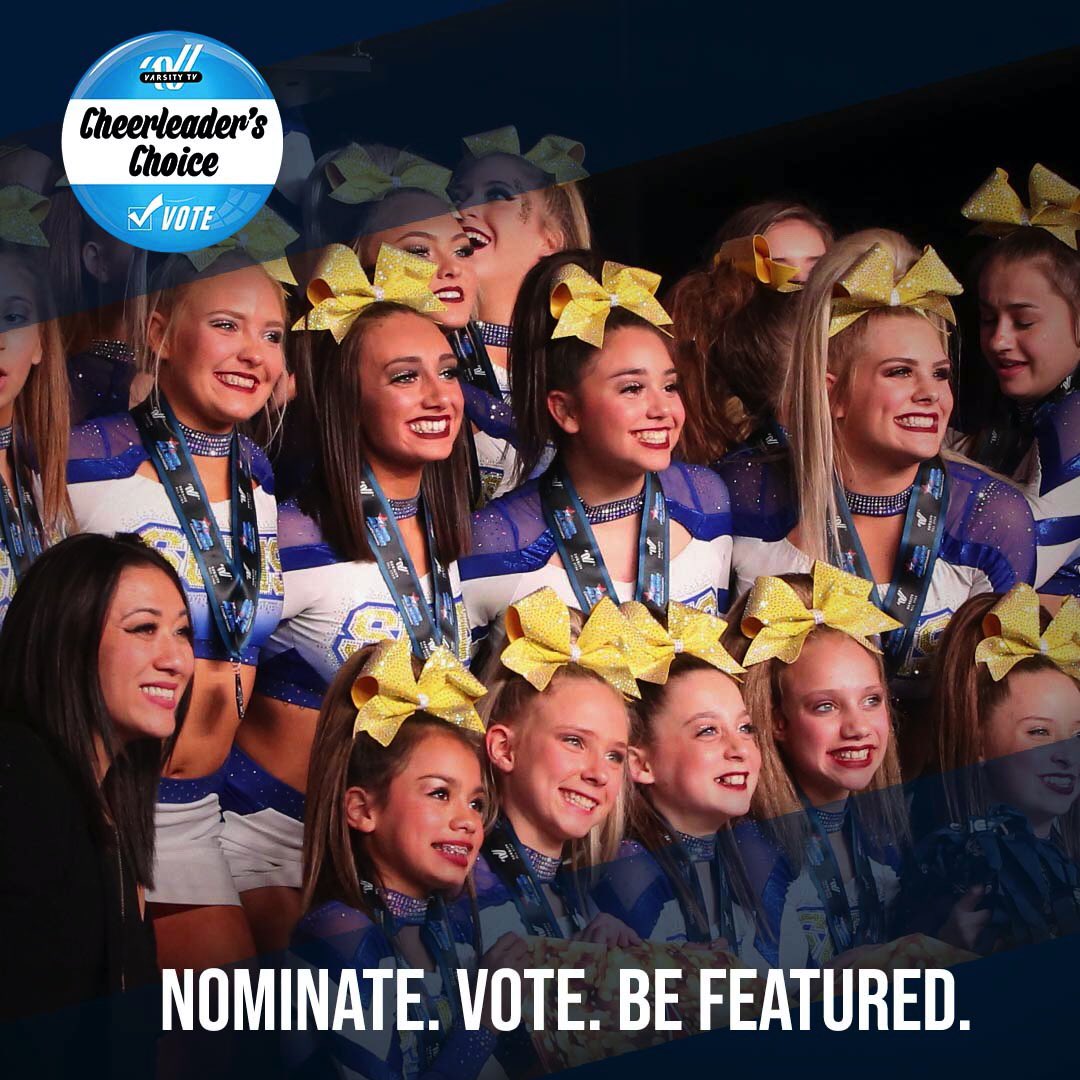 The nomination window is OPEN for Cheerleader’s Choice: All Star Insider! Nominate your favorite All Star teams now through Friday, October 9th • Link in bio 🔗