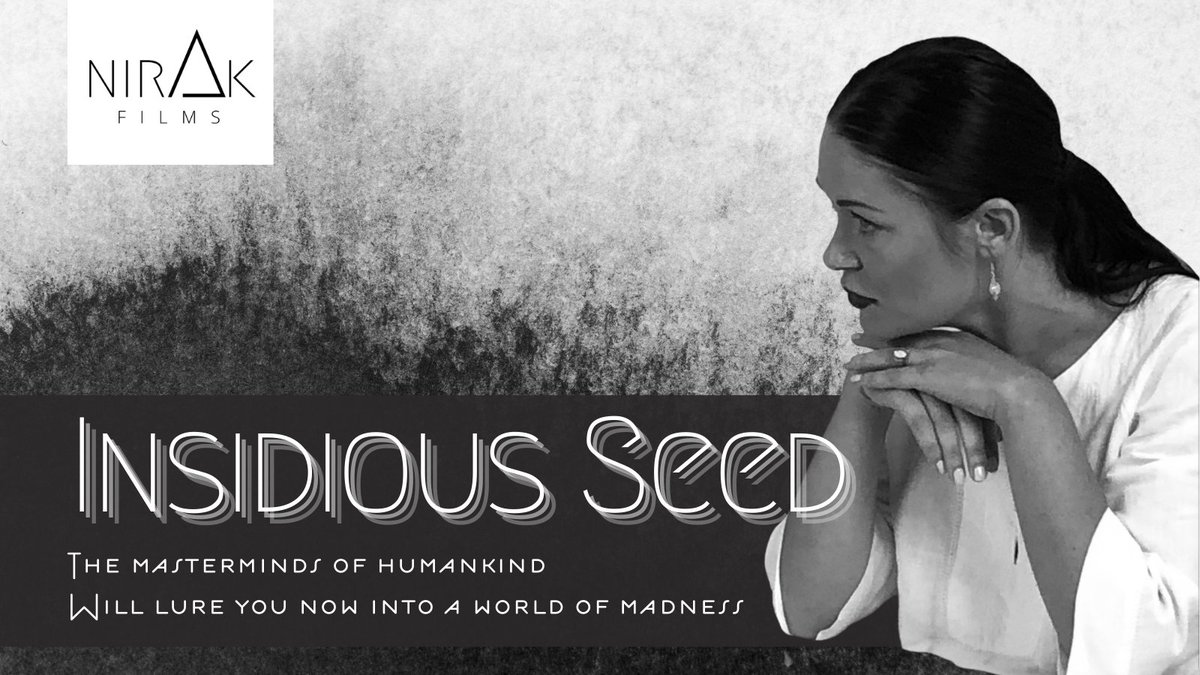 NirakFilms's tweet photo. How far can you go to get what you want? Would you be able to compromise your values? You'll be able to find out with the @bottomleywrites first play, available with #nirakfilms in just 4 days! #worldpremiere #trailer #playsonfilm #insadiousseed https://t.co/bxySA2uOce https://t.co/dS1CegcoPs