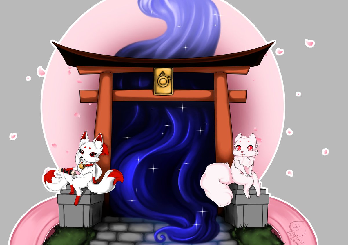 LazyMortimer's tweet photo. ist für einen ArtContest auf Instagram gewesen. 
So lange nicht mehr was fertig gemalt... tut schon gut 😊 
#catzo #kitsu #catears #draw 
kein plan was das blaue gewaber werden sollte, hat nur spaß gemacht es zu malen :D https://t.co/mWKse7dnaJ