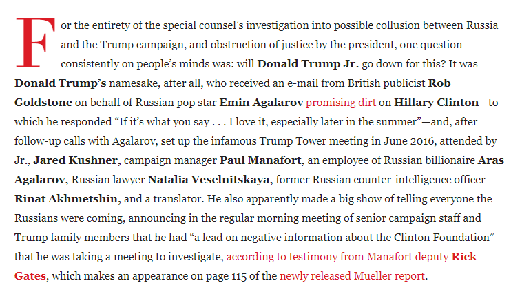 Without a co-signer, it's hard to see how Trump gets the $48m loan in 2011 or $100m mortgage in 2012; again, he didn't post sufficient collateral, hence the personal guarantee. Links to Russia are unproven but plausible. /11 https://www.buzzfeednews.com/article/anthonycormier/trump-moscow-micheal-cohen-felix-sater-campaign#.ftZD2llpr https://www.vox.com/world/2018/11/29/18117910/cohen-trump-tower-moscow-mueller-testimony