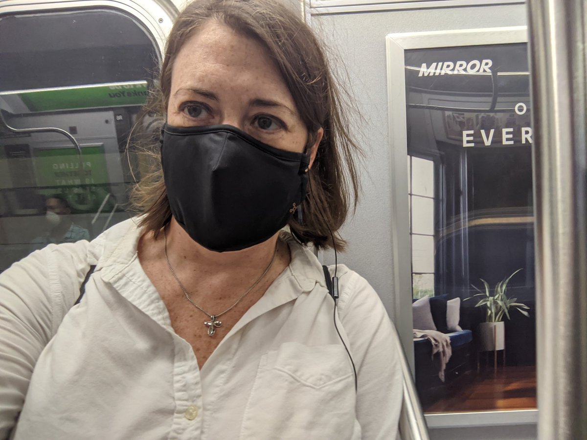 julietighe17's tweet photo. First time on the subway since March 13 - 💯 mask compliance and super clean.
Keep up the great work, @MTA!
Now we need to tell Congress to provide federal funding to #saveourtransit
https://t.co/7gvSlmJkE3 https://t.co/fUu1qkpDAY