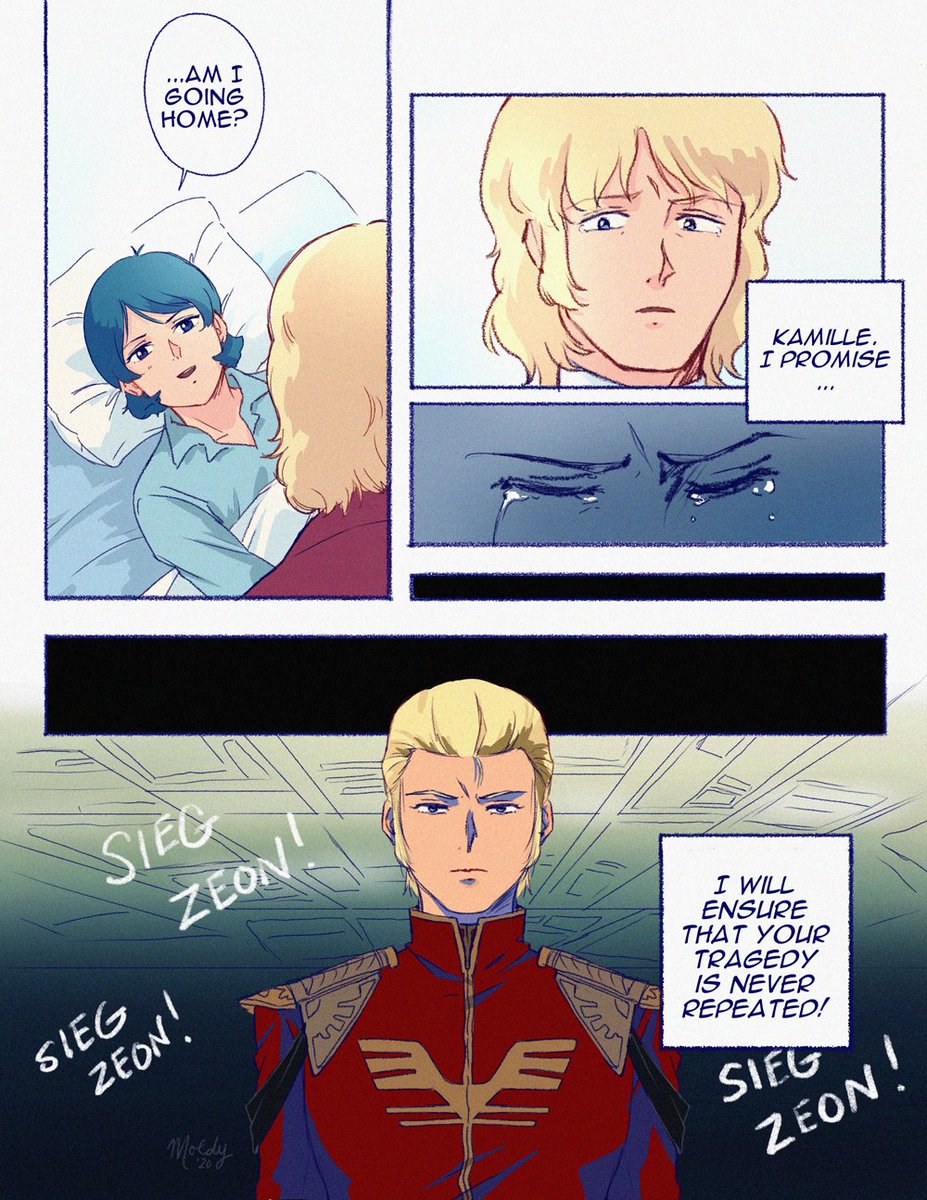 [contains zeta spoilers]

Quattro covertly visits Kamille during ZZ

#quattrobajeena #kamillebidan #charaznable #gundam 