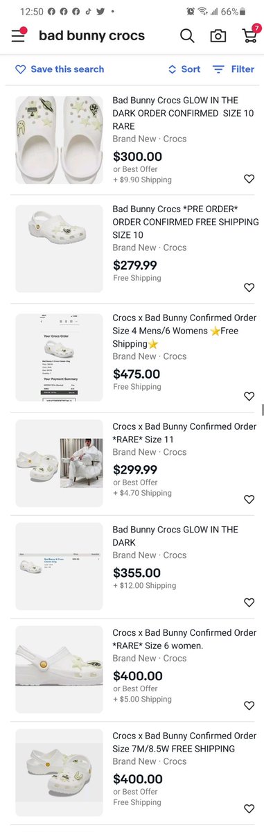 pre order bad bunny crocs