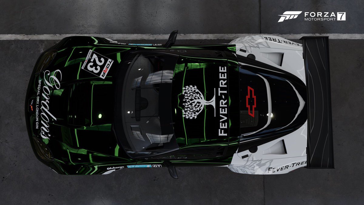 GS6855's tweet photo. @GTR_eSports @ForzaMotorsport Somewhere it’s always “ Gin O’Clock”. Gordon’s Special Dry London Gin edition Corvette C6R now shared. Hope you like it 😉👍🏻 https://t.co/CUkLAb47vI
