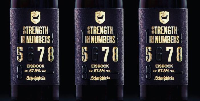 BrewDog &amp; Schorsbräu hebben zwaarste bier ter wereld uitgebracht: Strength in Numbers (57,8%). Dit wordt bereikt via traditionele eisbock-methode. Het bier bevat ook een blend van BrewDog's Death or Glory, een ijs-gedistilleerd Belgisch goudbier dat al 10 jaar in whiskyvaten zit.