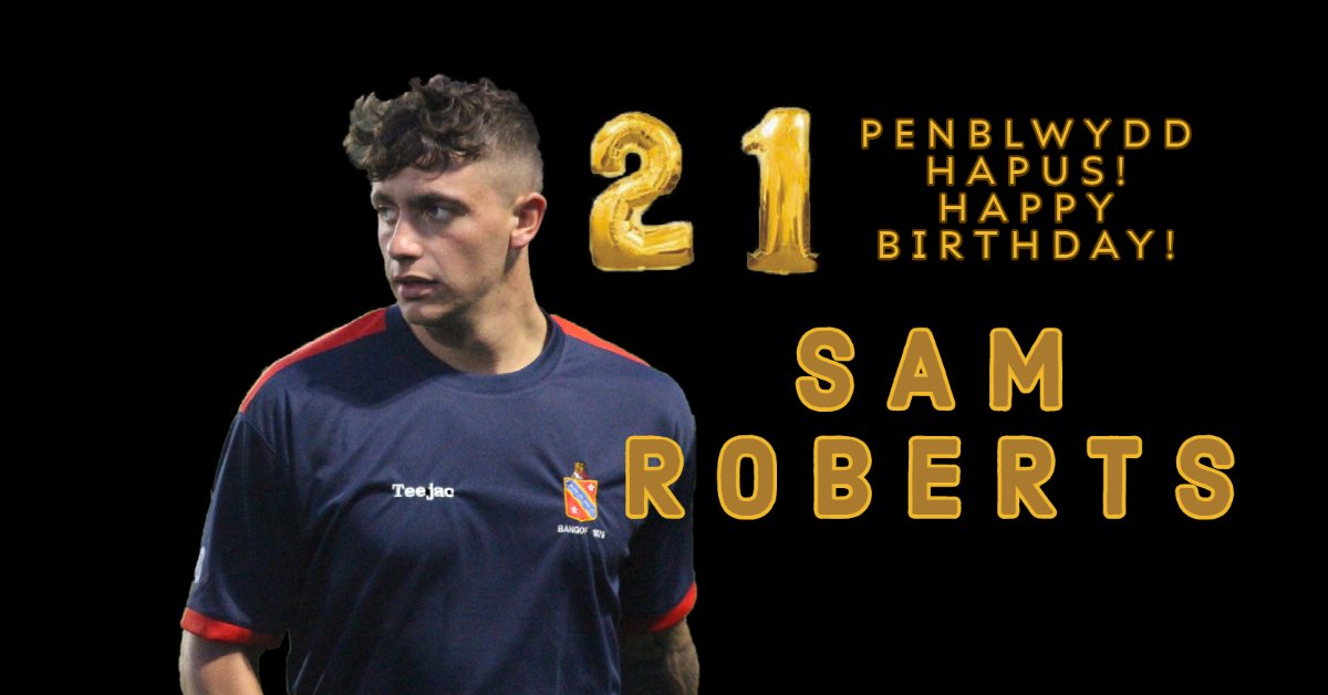 Penblwydd hapus i / Happy birthday to Sam Roberts! 