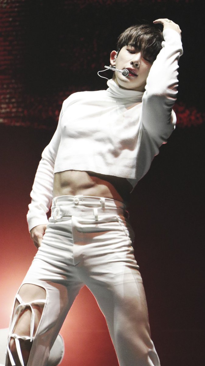 a thread of kpop boys in crop tops because fck society's stereotypes