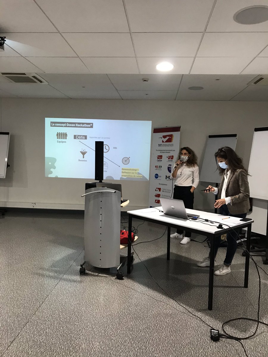 Ce soir nous lançons le Before de l’Ocean Hackathon #5 ! 🐙
48h non-stop de #datas, de #teamwork, de #coaching, et de très bons souvenirs 🤩. Un hackathon qui se déroulera du 9 au 11 octobre en simultané dans 16 villes dans le monde ! 🌏 #oceanhack #toulon