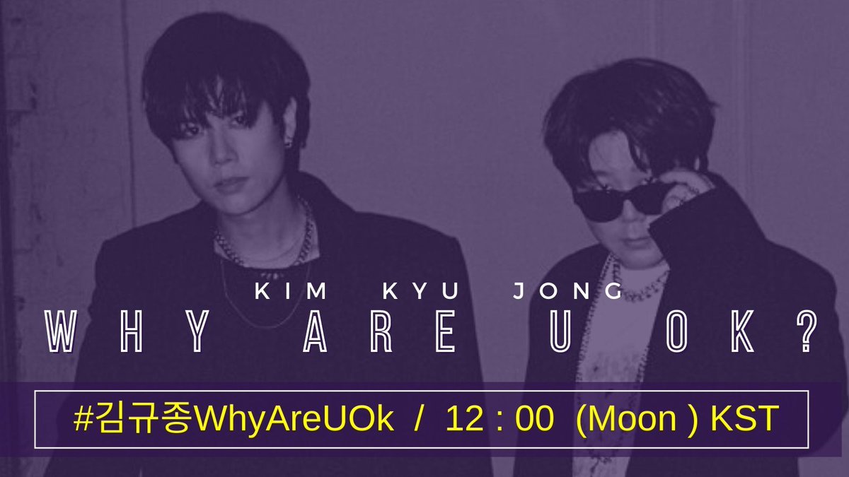 [⭐️KIM KYU JONG -  COMEBACK🎉❗️ ]
The winning hashtag was decided to vote !!! ☺️
Thank you all for participating 🥰
It will be used on 09.30.20 and time: 12:00 (Noon) Kst.
We look forward to your support !!! for our Kyu Jong !!!
ThanKYU 💛💚