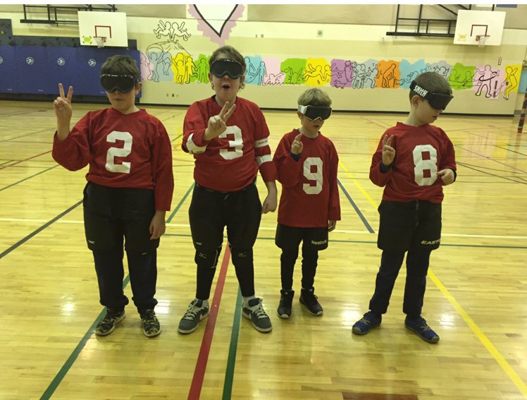 2 more days until our virtual sight night fun run or walk! Sign up by going to sightnightrun.ca This picture is of our Jr. Goalball Team!Join in on some physical activity and help keep sports and recreation alive for Albertans with visual impairments by signing up!