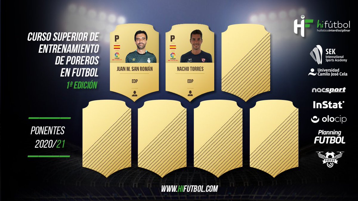 🎓 PONENTES #TeamHIFutbol

Nuevo ponente del Curso Superior de Entrenamiento de Porteros en fútbol (1ª edición - Online) es <a href="/Nacho_Torres_/">Nacho Torres</a> .

ℹ️ +info en hifutbol.com/producto/curso…

#porteros #entrenamientodeporteros #edp