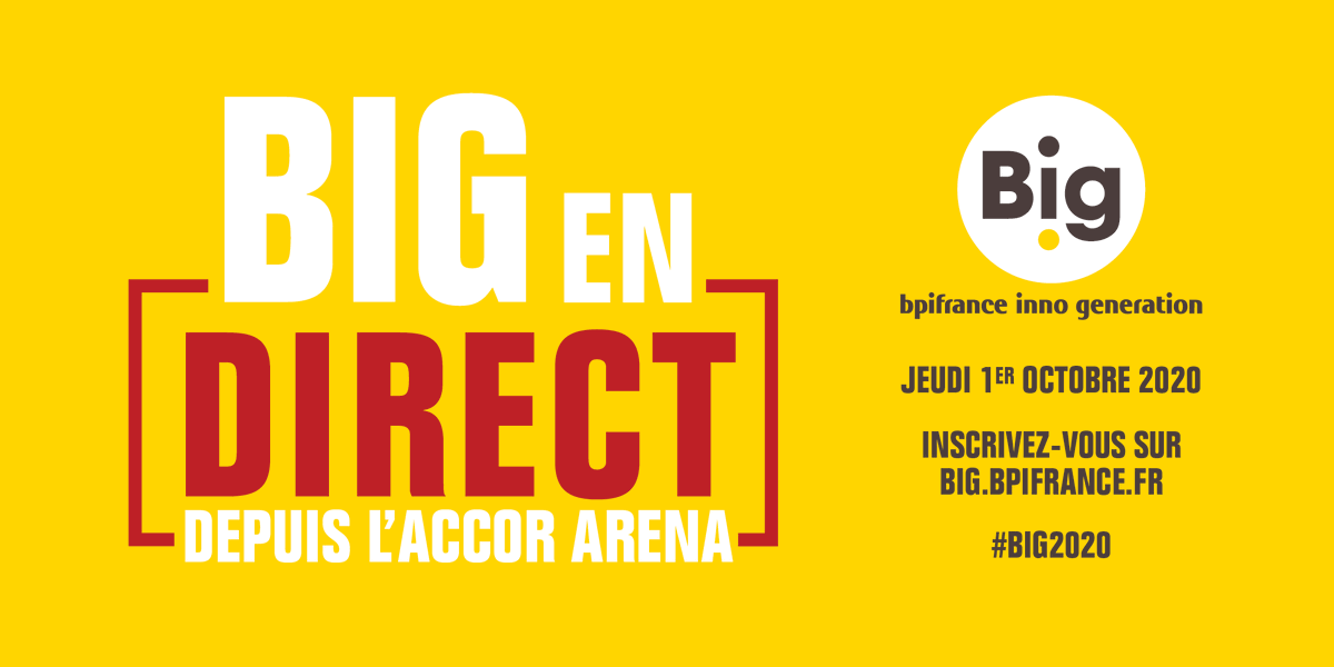 Le 1er octobre, l’<a href="/Accor_Arena/">Accor Arena</a> se transforme en un gigantesque studio éphémère de diffusion en direct pour accueillir #BIG2020 ! 🎥  

Pour tout savoir sur le déroulement de l'événement  👉 bit.ly/2HGvpHo