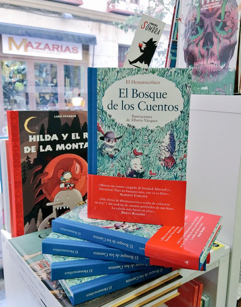 LaSombraLibros's tweet photo. ¡Los cuentos de @hematocritico y #AlbertoVázquez en @anayainfantil reunidos en un solo volumen! #ElBosqueDeLosCuentos trae #FelizFeroz, #AgenteRicitos y #ElLoboConBotas para que toda la familia pueda acercarse a estas divertidas reinterpretaciones. https://t.co/6OefHZ33eh