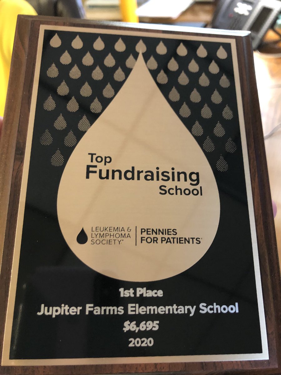 Suzanne Matuella (@matuellasuzanne) on Twitter photo Jupiter Farms Community Elementary School FY 20- 1st place Pennies for Patients! Stop Leukemia and Lymphoma!!! <a href="/pbcsd/">The School District of Palm Beach County</a> <a href="/Area4SuptPBCSD/">North Region PBCSD</a> #penniesforpatients Jupiter Farms Community Elementary School FY 20- 1st place Pennies for Patients! Stop Leukemia and Lymphoma!!! <a href="/pbcsd/">The School District of Palm Beach County</a> <a href="/Area4SuptPBCSD/">North Region PBCSD</a> #penniesforpatients