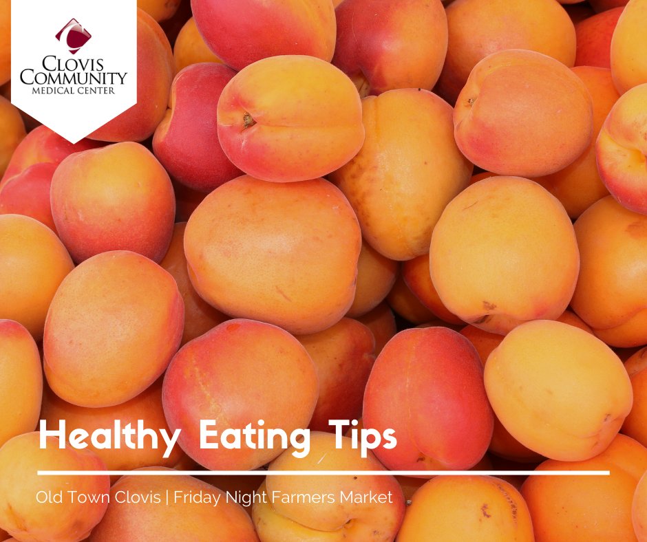 Did you know apricots can increase your metabolism, which improves digestion and can help the body feel fuller, longer? This #HealthyEatingTipTuesday is brought to you by Clovis Community Medical Center.