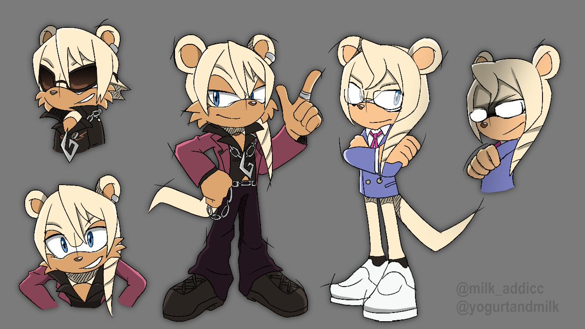 AA characters but they're mobian part 4  #sth  #aceattorney
