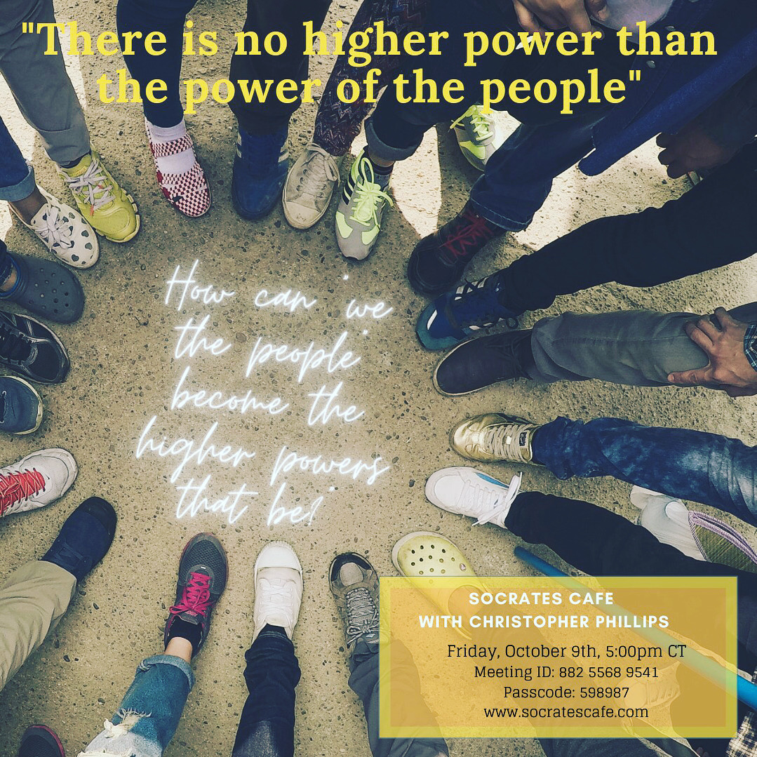 ChristopherCafe's tweet photo. Come one come all to our Global #SocratesCafe via Zoom on the birthday of #JacksonBrowne & #JohnLennon. Let's be the change, and cultivate truly open selves &societies that thrive on bottom-up caring, sharing #trustbaseddemocracy & on non-institutionized #trustbasedphilanthropy. https://t.co/khYUZ1RLF4