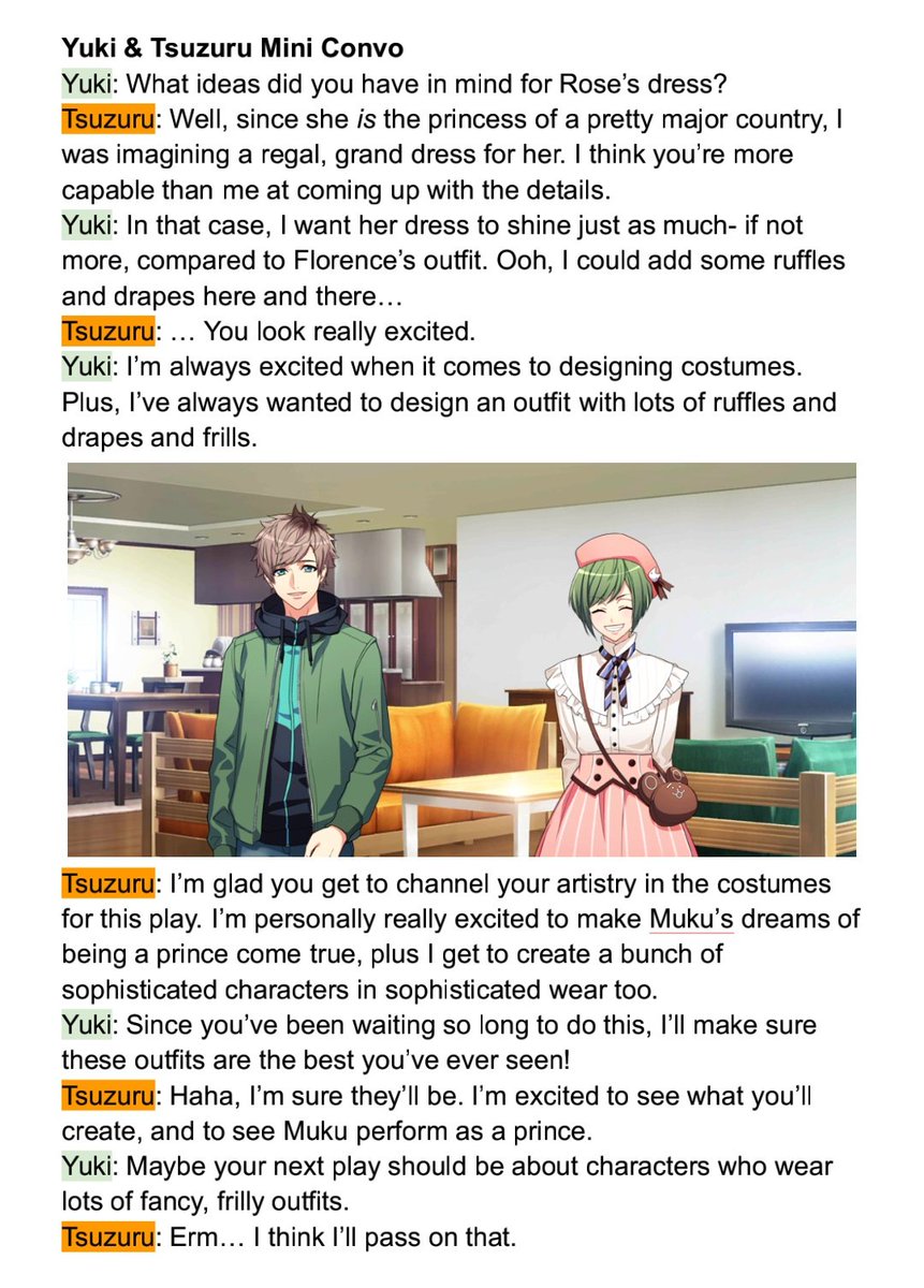 yuki's mini convos