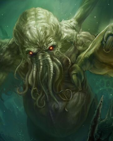 appearance. Although he is mentioned in other books of Lovecraft, it is actually other writers that ran with the idea and concept of Cthulhu.For his mythology back story, Cthulhu was born on a planet called Vhoorl which is located in the 23rd nebula. His father was Nug and his