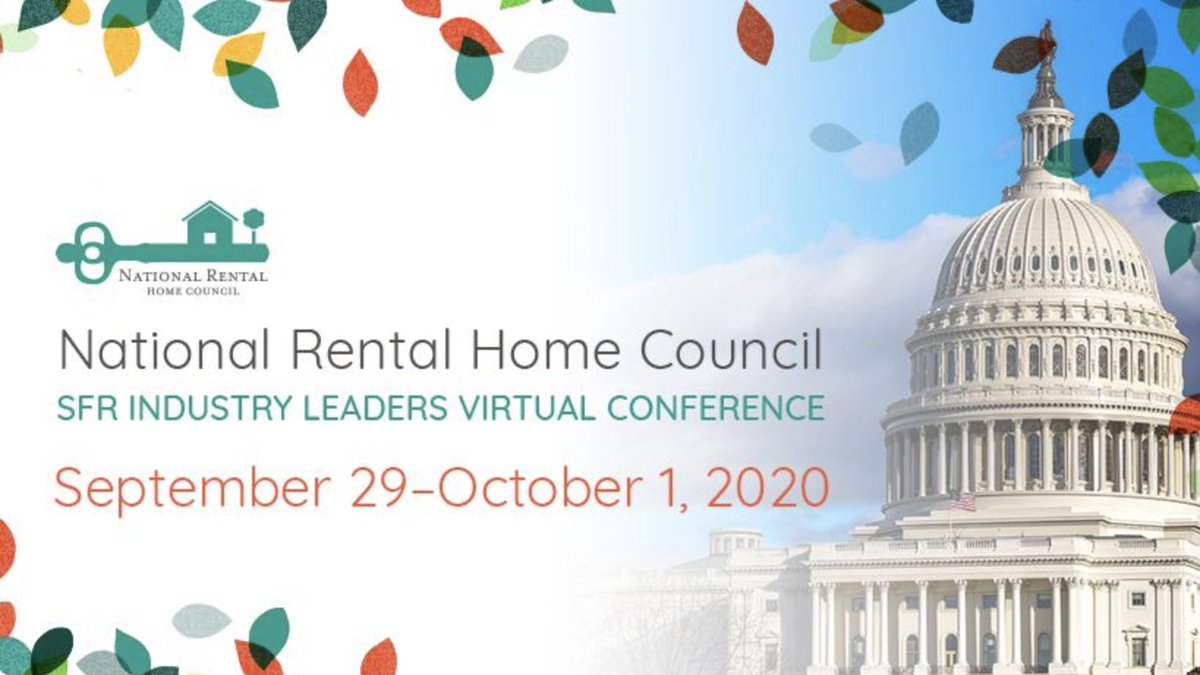 Make sure to stop by our virtual booth during <a href="/NRHCouncil/">National Rental Home Council</a>'s National Rental Home Council's SFR Industry Leaders Virtual Conference! conference.rentalhomecouncil.org