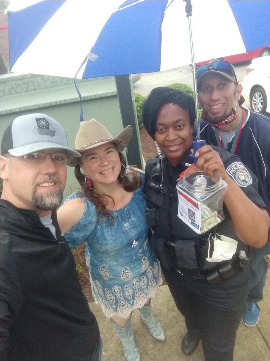 THANK YOU! Together, our community raised over $3,000 today for Special Olympics Georgia! #copsondonutshops #nationalcoffeeday