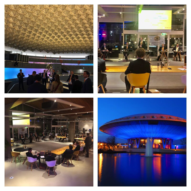 RoundTable_NL's tweet photo. Gisteren was de eerste Tafelraadsvergadering van het nieuwe bestuursjaar. Op een bijzondere iconische locatie in Eindhoven (het @Evoluon) vergaderden de Districtsvoorzitters samen met het Hoofdbestuur over het komende jaar. 

#RoundTable #RTNL #CreatingConnection https://t.co/SENDFBnEKu