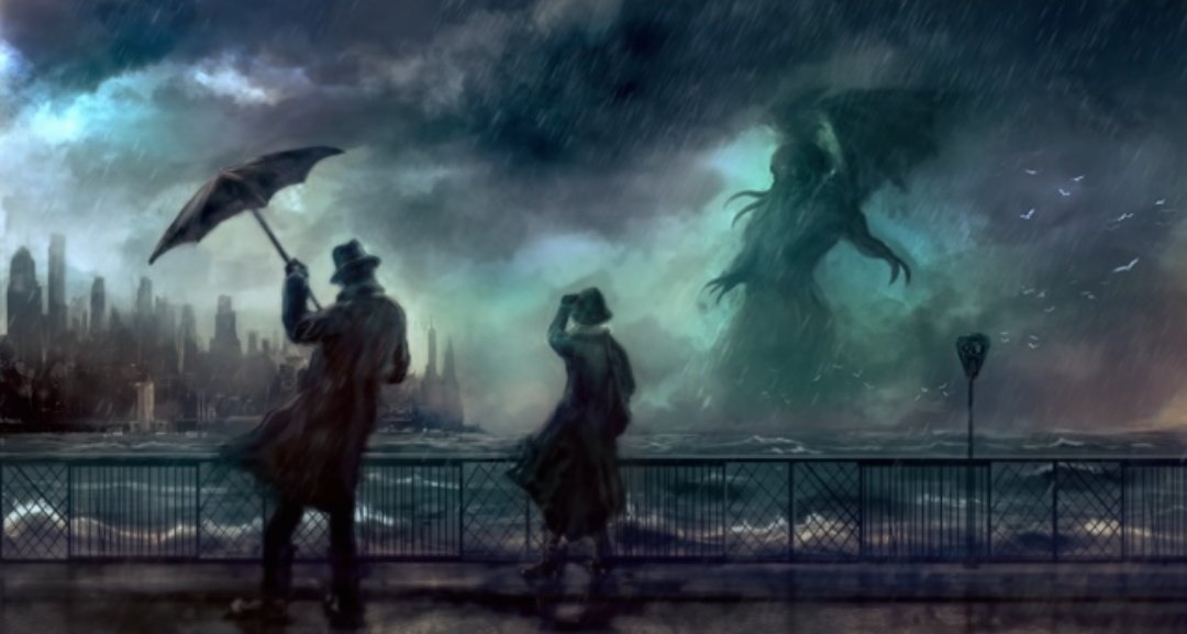 R'lyeh. Cthulhu and his group were first with resistance from an older species that had inhabited earth for centuries. They were known as The Elder Things. At some point they agreed to share the planet with Cthulhu.Cthulhu later went into hibernation in the city of R'lyeh.