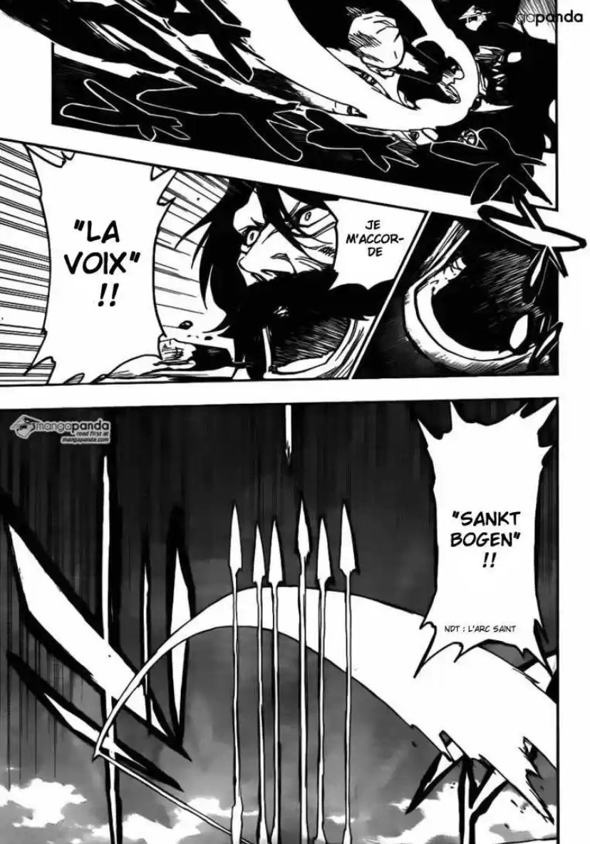 Alors déjà Yhwach peux réaliser l’impossible et agir même si cela ne lui est pas possible , Il c’est redonner la voix en disant « je me redonne la voix » donc on comprend que le personnage n’en a rien a faire de la logique