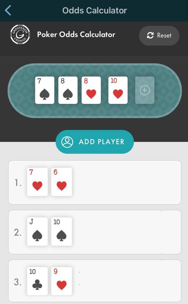 #TriviaTuesday
We are player 1, How many outs do we have in this hand? https://t.co/O6vyUMfBlN