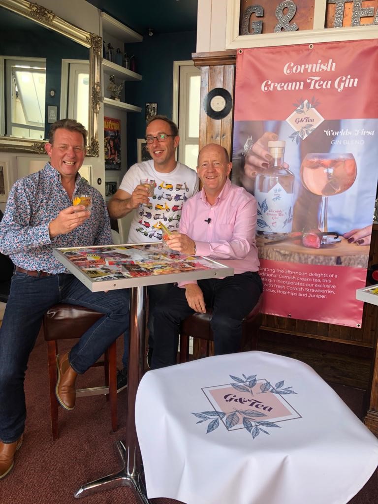 Check out <a href="/gandtealtd/">G&Tea Ltd</a> and their delightful range of gins, including a Cornish cream tea flavoured infusion☕️, which Jonathan has been very lucky to try before its release next week! #gin #ginfans #gininfusion