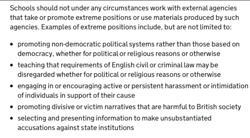 Eyebrows are raised over comments about promoting non democratic systems and law breaking, considering our government constant attempts to bypass the sovereignty of Parliament and "specific and limited" breaking of international lawOf course this doesnt mention international law