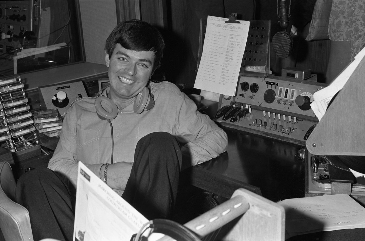 BBCArchive's tweet photo. Tony Blackburn presented Daily Disc Delivery when BBC Radio 1 hit the airwaves for the first time #OnThisDay in 1967. https://t.co/UPE2LaRDMk