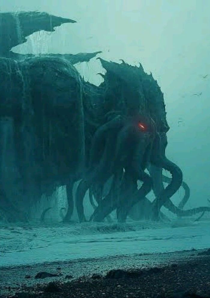 worshippers. Cthulhu became trapped under the ocean with nothing to do but wait. Although R'lyeh has risen out of the ocean many times, it has never been for long. The cult of Cthulhu has continued to grow throughout the ages and whenever they meet in secrecy, they chant for