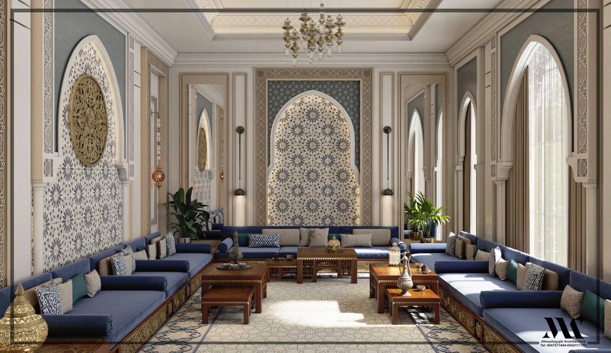 ديكورات مجالس راقية في أبوظبي