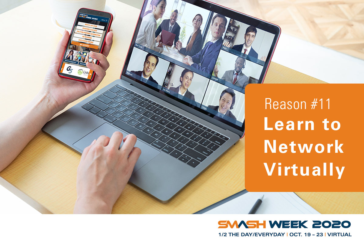 SrCareSummits's tweet photo. Reason #11 to Attend #SMASHWeek2020
Learn to #Network Virtually! Whiteboard, use chat, check out Birds of a Feather round table discussion at the end of each day from 12:45 to 1:15 PT / 1:45 MT / 2:45 CT / 3:45 ET). #virtualsummit #sales #marketing
https://t.co/7UXT3sNnCj https://t.co/i9P7twJlG1